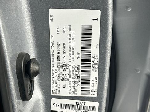 Used 2022 Toyota Tundra SR5 w/ TRD Off-Road Package AWD/4WD image 12