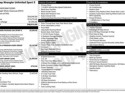Used 2022 Jeep Wrangler Unlimited Sport AWD/4WD image 6