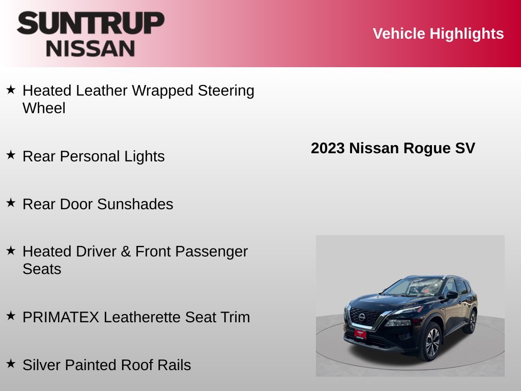 Used 2023 Nissan Rogue SV w/ SV Premium B Package AWD/4WD image 23