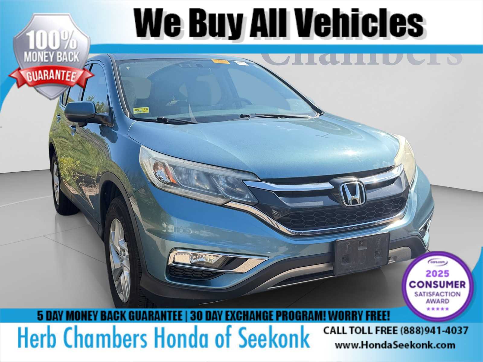 Used 2016 Honda CR-V EX image 1