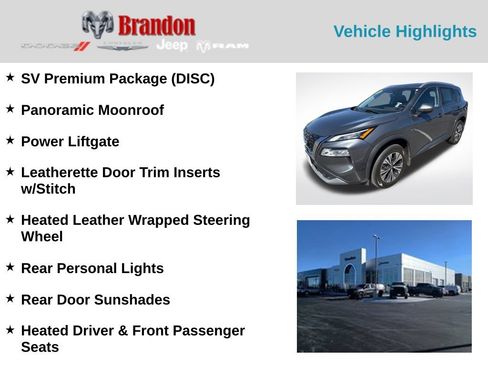 Used 2023 Nissan Rogue SV w/ SV Premium B Package AWD/4WD image 5
