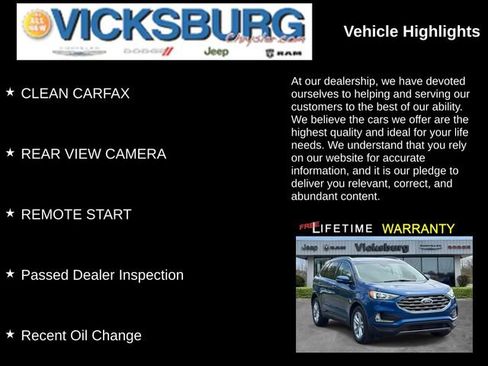 Used 2020 Ford Edge SEL w/ Cold Weather Package AWD/4WD image 13