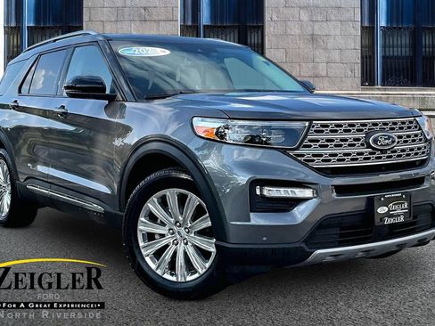 Certified 2023 Ford Explorer Limited w/ Limited Technology Package AWD/4WD image 1