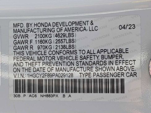 Used 2023 Honda Accord Touring image 32