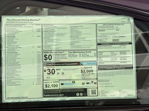 New 2026 BMW 228i xDrive w/ Technology Package AWD/4WD image 34