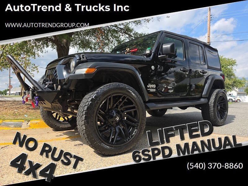 Used 2018 Jeep Wrangler Unlimited Sport AWD/4WD image 1