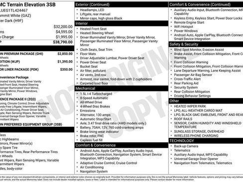 New 2026 GMC Terrain Elevation w/ Elevation Premium Package image 5