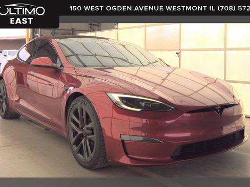 Used 2023 Tesla Model S Plaid AWD/4WD image 1
