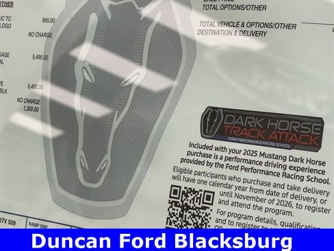 New 2025 Ford Mustang Dark Horse w/ Dark Horse Handlin Package image 36