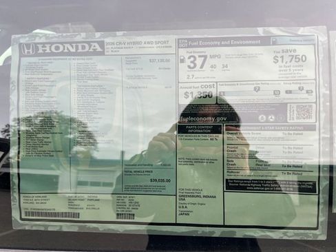 New 2026 Honda CR-V Sport image 31