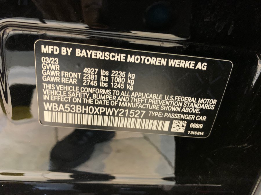 Used 2023 BMW 530i w/ Premium Package RWD image 73