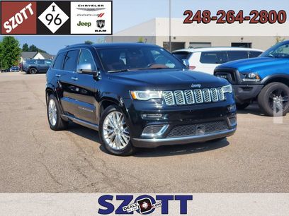 Used 2017 Jeep Grand Cherokee Summit