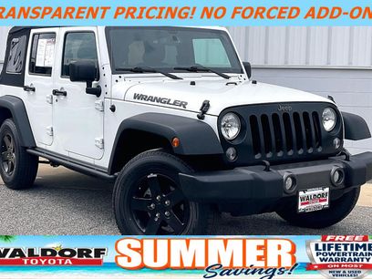 Used 2016 Jeep Wrangler Unlimited Sport