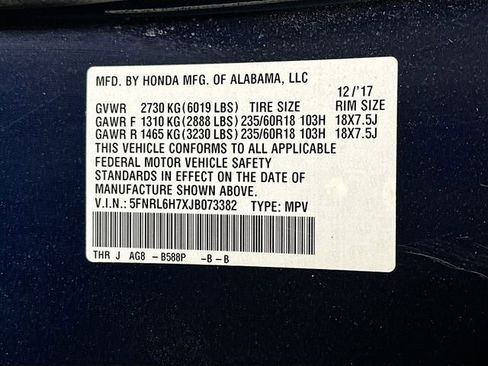 Used 2018 Honda Odyssey EX-L image 34