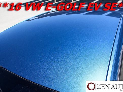 Used 2016 Volkswagen e-Golf SE FWD image 11