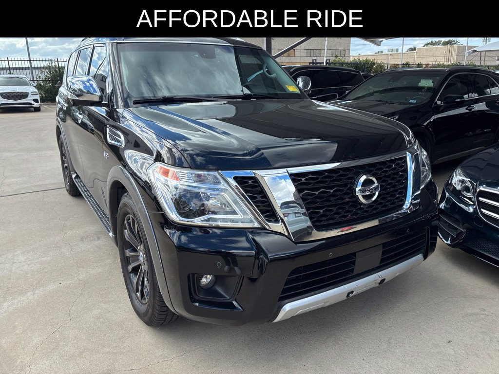 Used 2017 Nissan Armada Platinum w/ Captain Seat Package RWD image 1