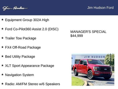 Certified 2022 Ford F150 XLT w/ Equipment Group 302A High AWD/4WD image 12