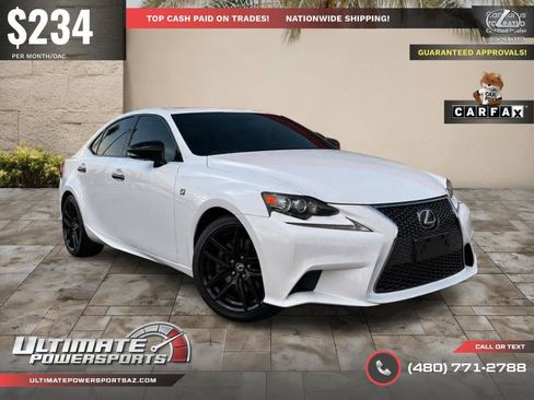 Used 2014 Lexus IS 250 w/ F-Sport Package RWD image 1