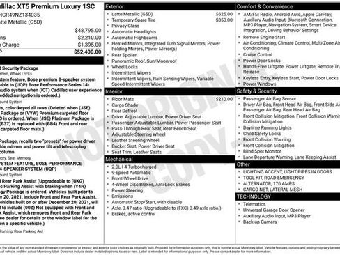 Used 2022 Cadillac XT5 Premium Luxury image 18