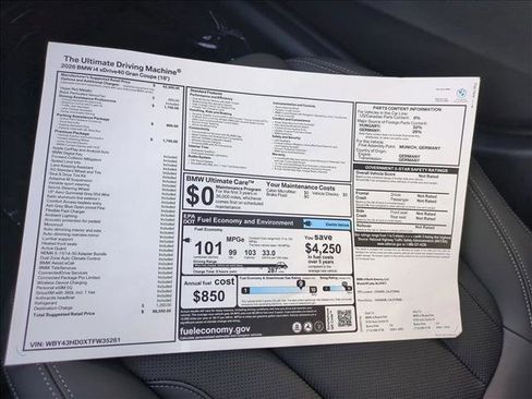 New 2026 BMW i4 xDrive40i w/ Premium Package AWD/4WD image 18