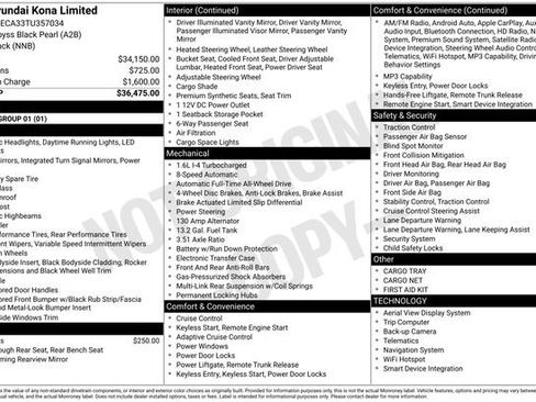 New 2026 Hyundai Kona Limited image 40