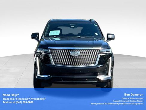 Used 2021 Cadillac Escalade Premium Luxury w/ LPO, Radiant Package AWD/4WD image 2