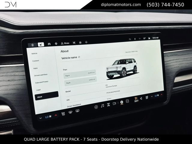 Used 2023 Rivian R1S Adventure Quad AWD/4WD image 2
