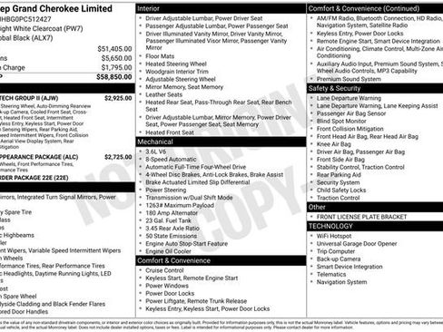 Used 2023 Jeep Grand Cherokee Limited w/ Luxury Tech Group II image 13