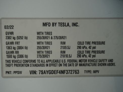 Used 2022 Tesla Model Y Performance AWD/4WD image 33
