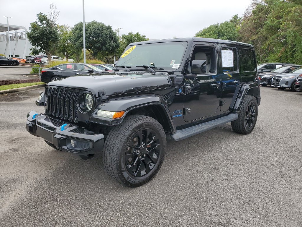 Used 2021 Jeep Wrangler Unlimited Sahara AWD/4WD image 2