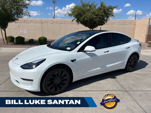 Used 2023 Tesla Model 3 Performance AWD/4WD image 1