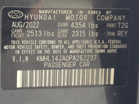 Used 2023 Hyundai Sonata SEL w/ Convenience Package FWD image 33