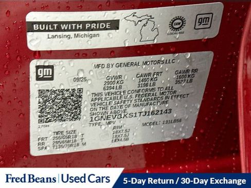 Used 2026 Chevrolet Traverse LT w/ Driver Confidence Package image 34