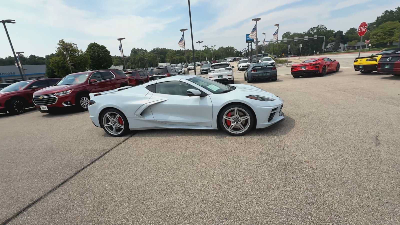 Certified 2021 Chevrolet Corvette Stingray Premium Cpe w/ Z51 Performance Package RWD image 9