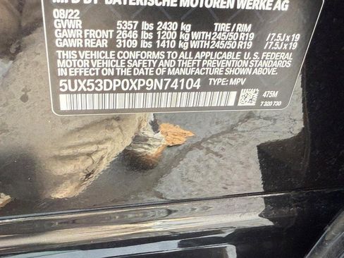 Used 2023 BMW X3 xDrive30i w/ M Sport Package image 25