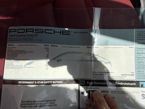 Used 2024 Porsche Cayenne Turbo GT AWD/4WD image 12