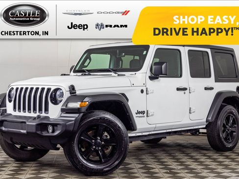 Used 2022 Jeep Wrangler Unlimited Sport AWD/4WD image 1
