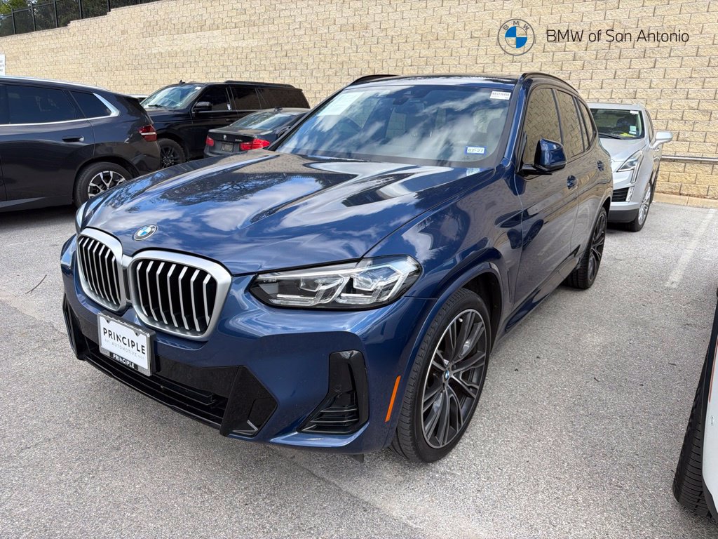 Certified 2022 BMW X3 sDrive30i w/ M Sport Package 2 RWD image 1
