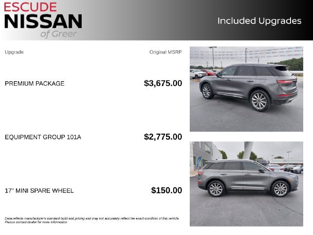 Used 2022 Lincoln Corsair FWD w/ Premium Package image 5