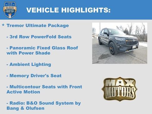 New 2026 Ford Explorer Tremor w/ Tremor Ultimate Package image 5