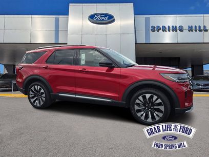 New 2026 Ford Explorer Platinum w/ LUX Leather Package