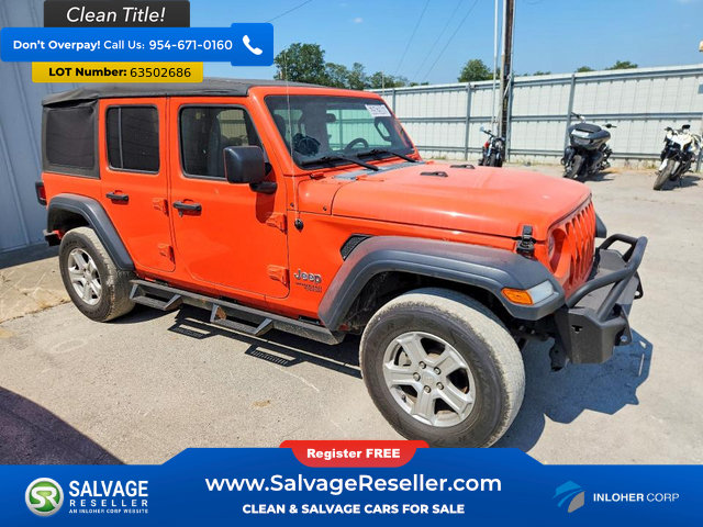 Used 2019 Jeep Wrangler Unlimited Sport S AWD/4WD image 5