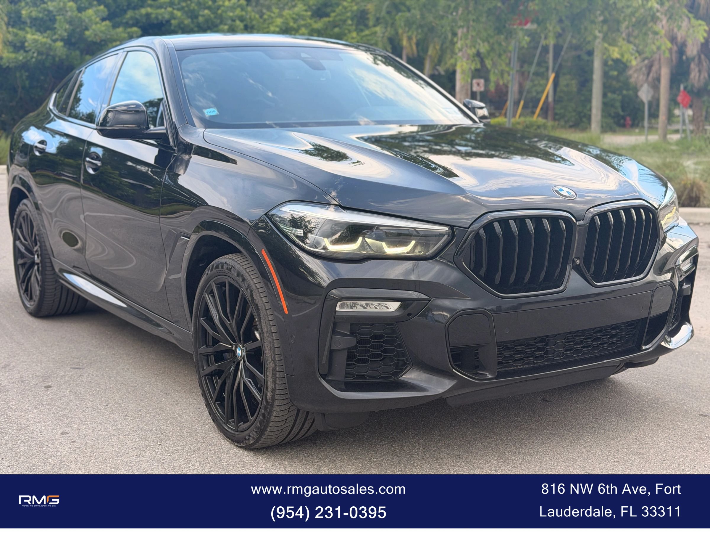 Used 2021 BMW X6 xDrive40i w/ M Sport Package AWD/4WD image 3