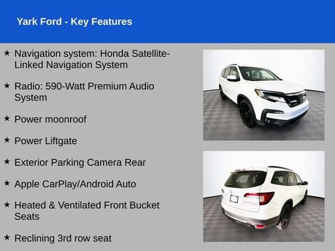 Used 2022 Honda Pilot Black Edition image 2