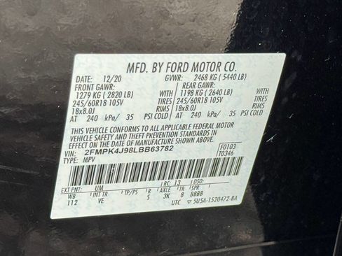 Used 2020 Ford Edge SEL w/ Convenience Package image 20