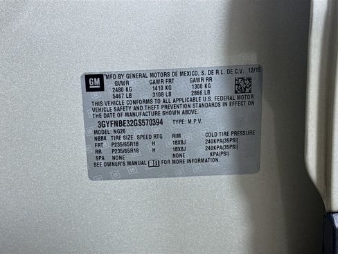 Used 2016 Cadillac SRX Luxury image 40