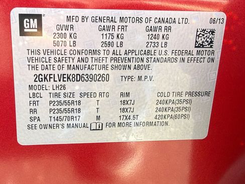 Used 2013 GMC Terrain SLT w/ LPO, Protection Package image 29