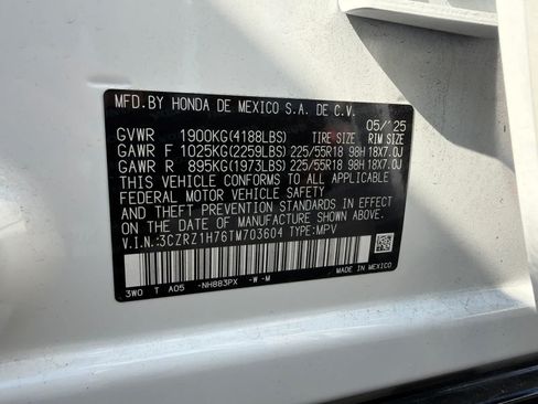 Used 2026 Honda HR-V EX-L image 13