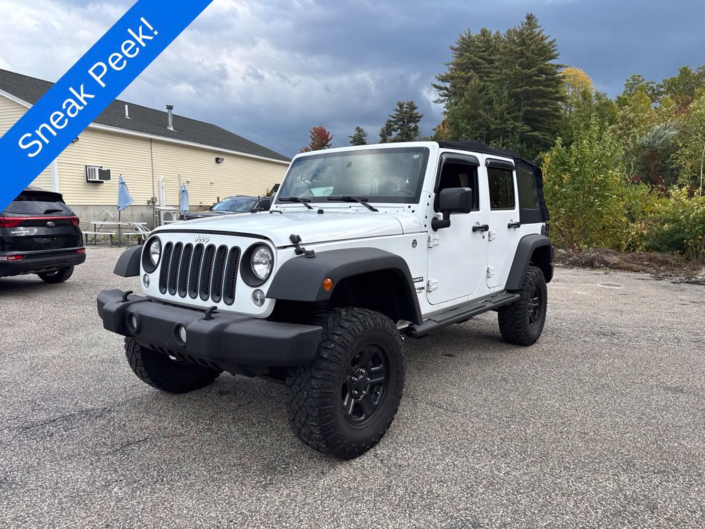 Used 2018 Jeep Wrangler Unlimited Sport w/ Connectivity Group AWD/4WD 360° Tour