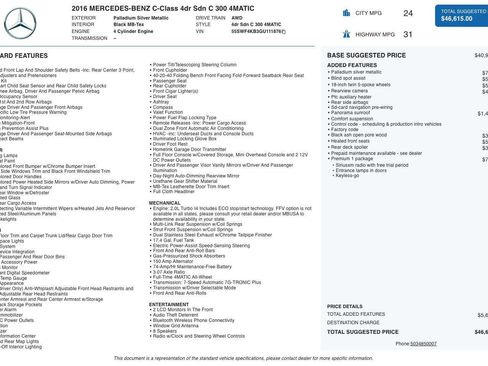 Used 2016 Mercedes-Benz C 300 Sport image 11